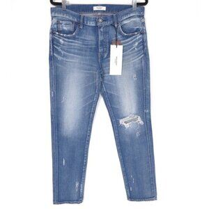 NWT MOUSSY VINTAGE Women's Jeans 30 JAPAN MADE Helendale Skinny Distressed HOWA‎